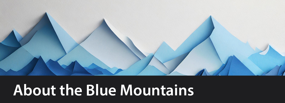 About the Blue Mountains Web Banner created using Adobe Firefly