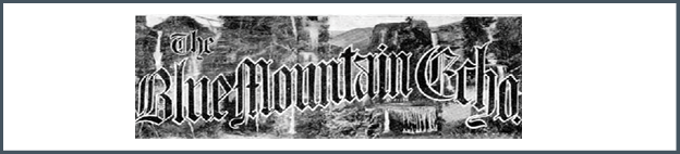 Blue Mountains Echo newspaper banner