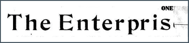 The Enterprise newspaper banner