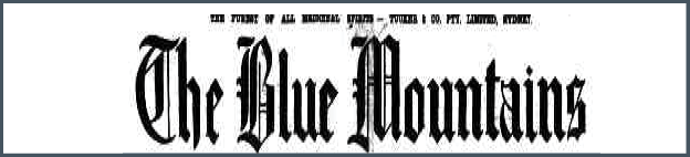The Blue Mountains Daily newspaper banner