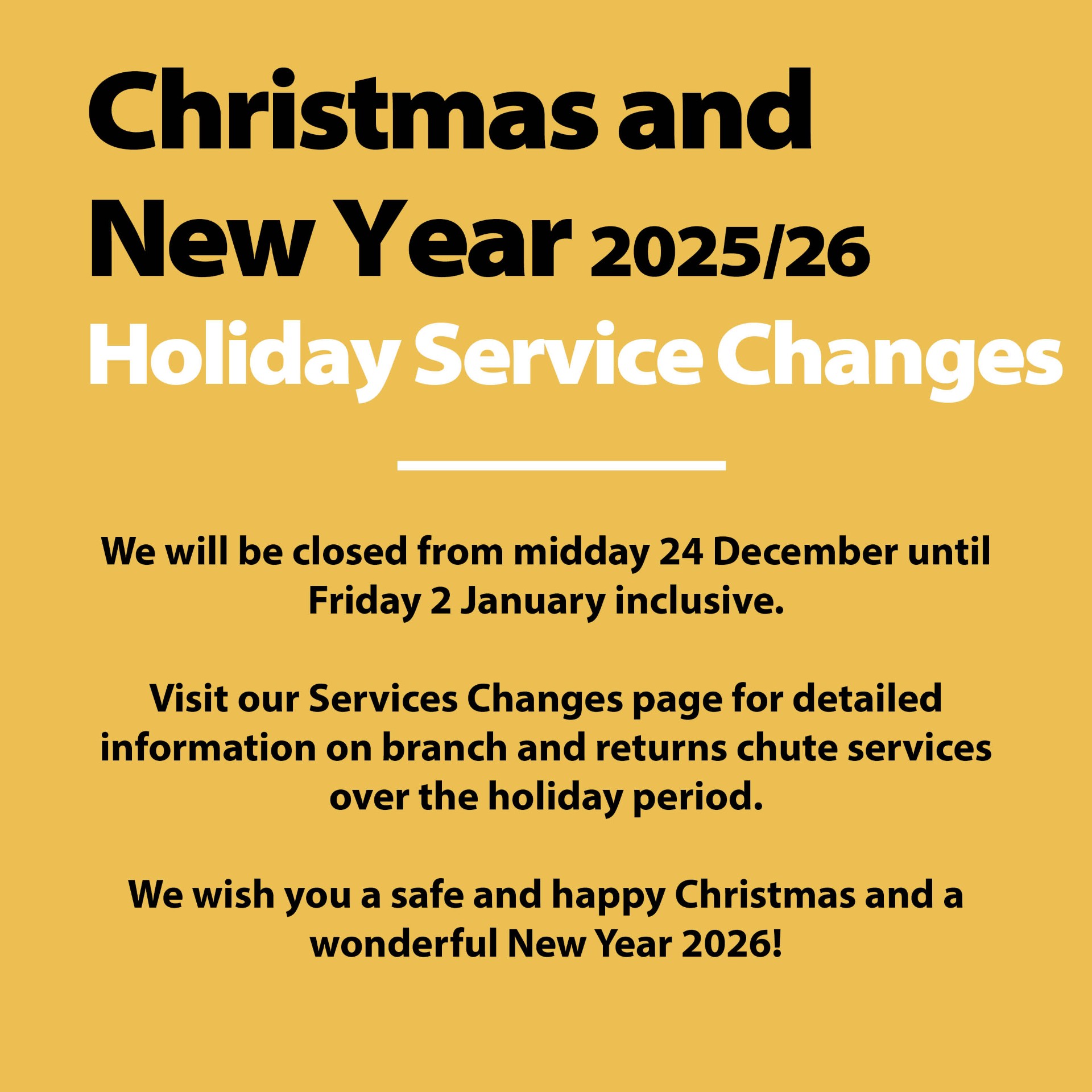 Temporary Closure Lawson Library