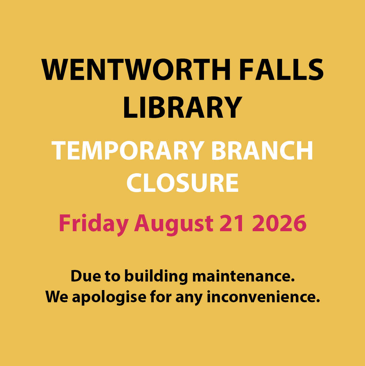 Changes to our services